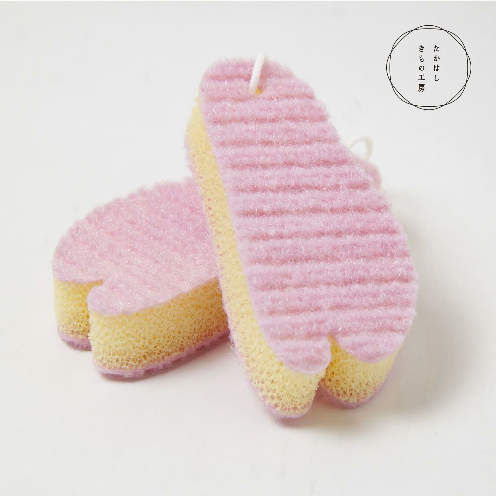 たかはし出品　4枚 足袋洗い専用スポンジ たびすけ レビュー | たかはしきもの工房 本店