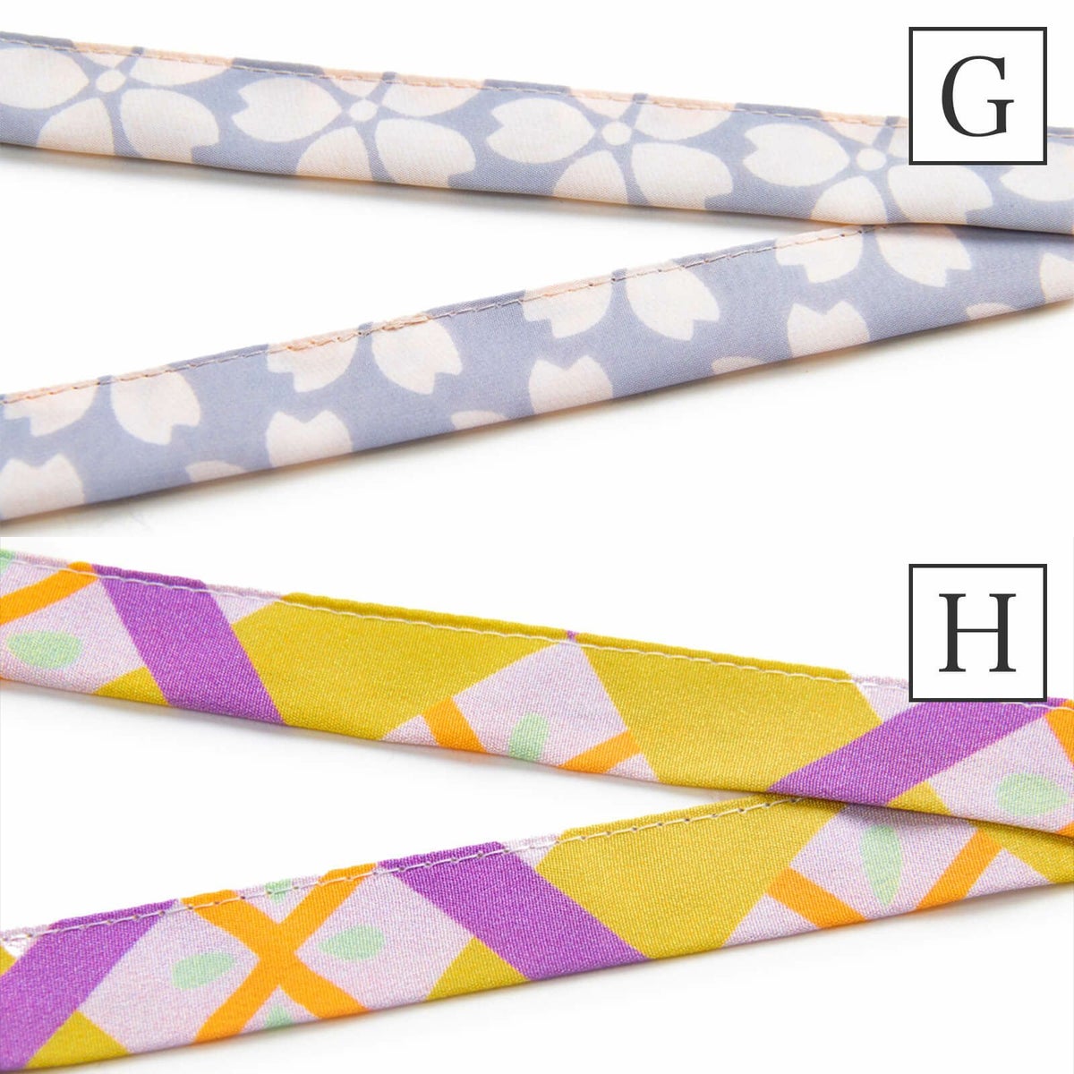 つらない正絹コート紐　ロングロングロング　色柄