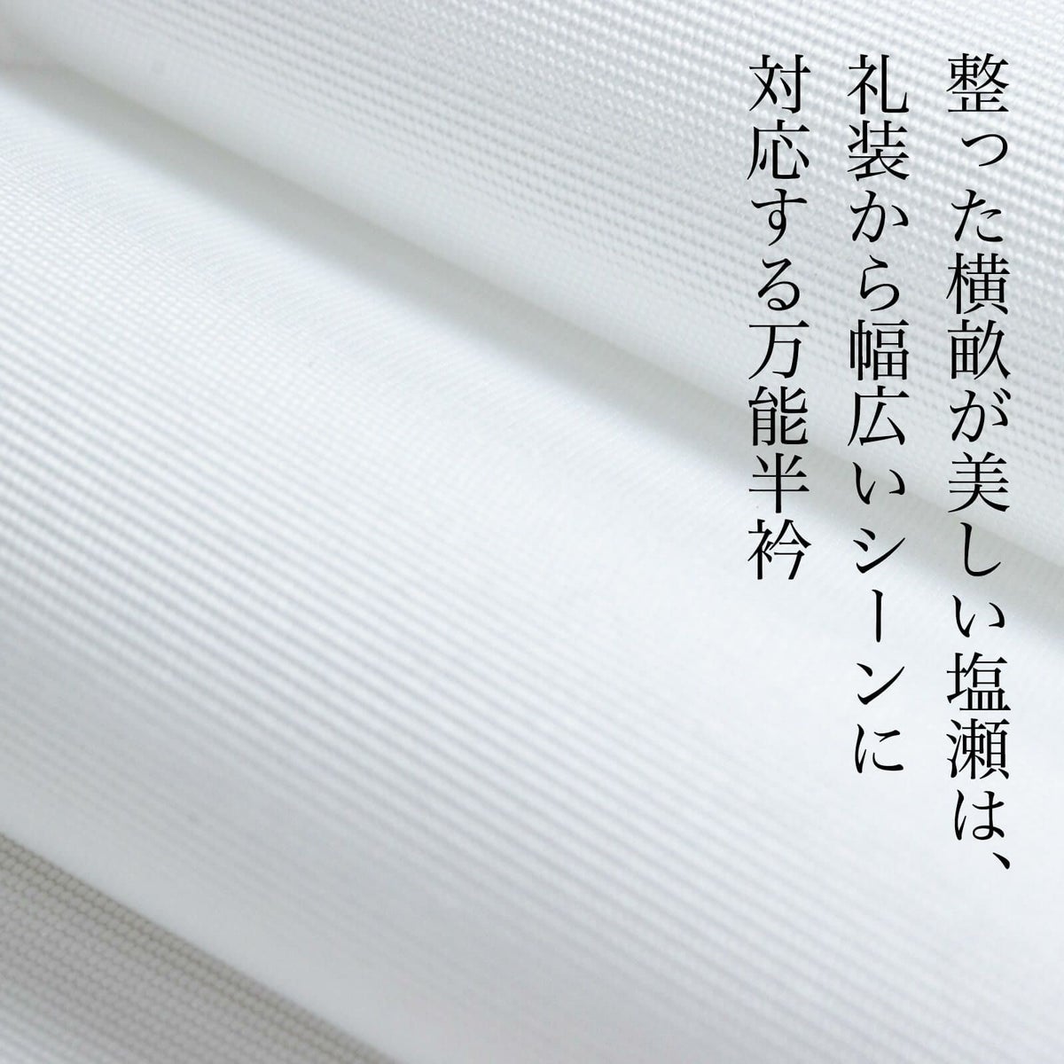  塩瀬半衿生地写真