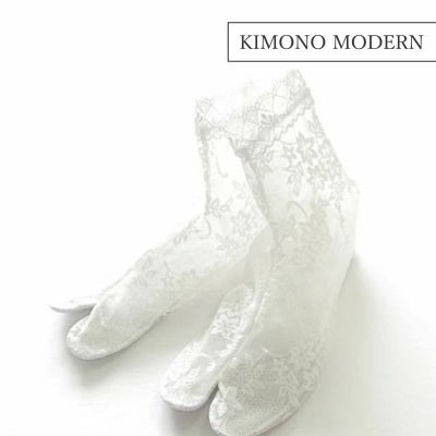 【レース足袋】靴下LIKE&長めがうれしい足首丈 - amanda