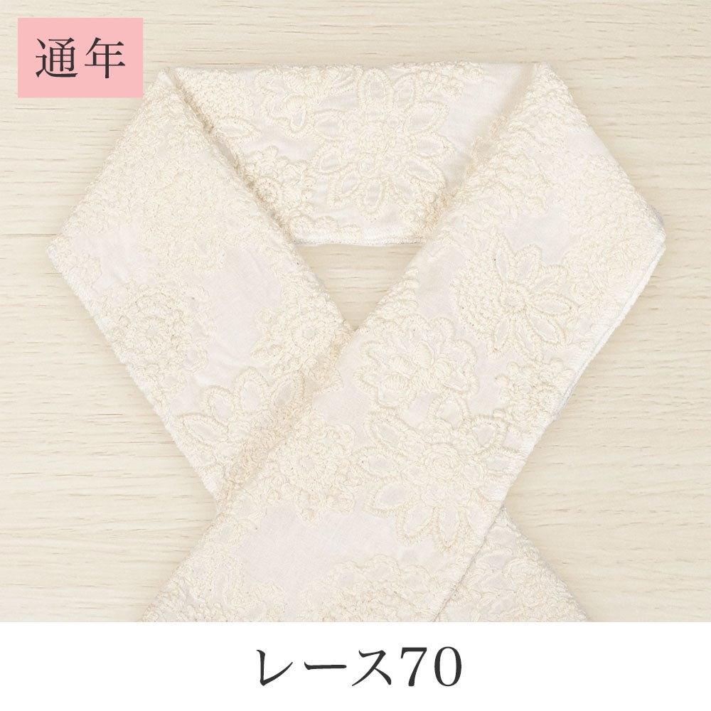 挟んで留める半衿革命 えりすぐり-レース